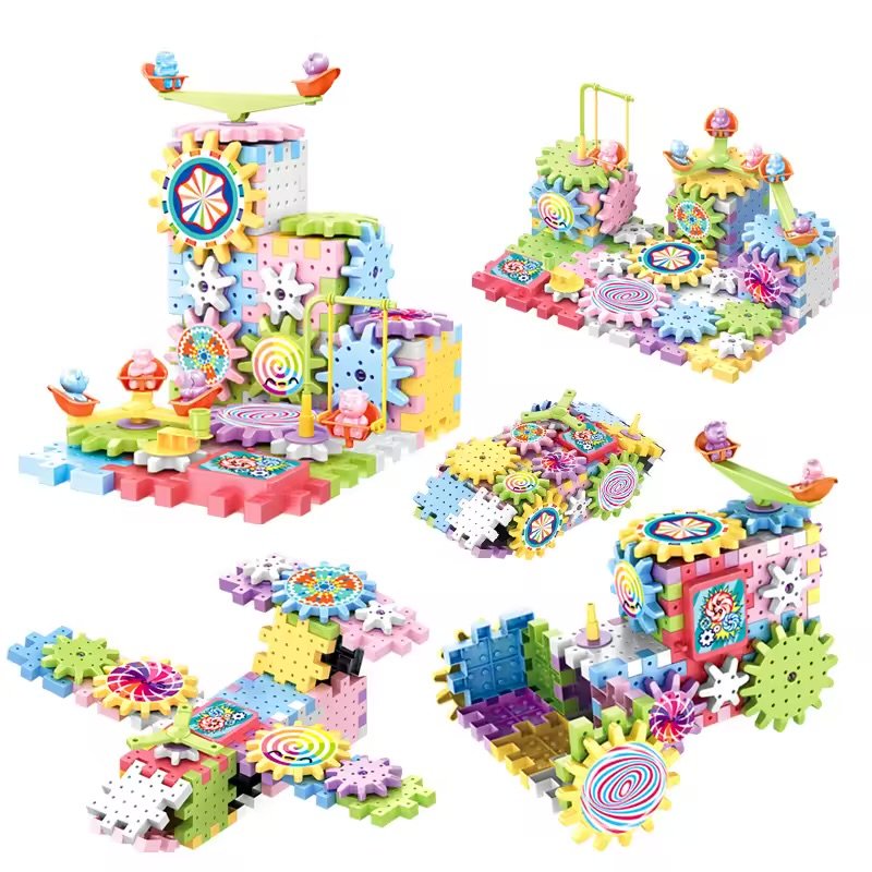 Electric Building Blocks 203PCS