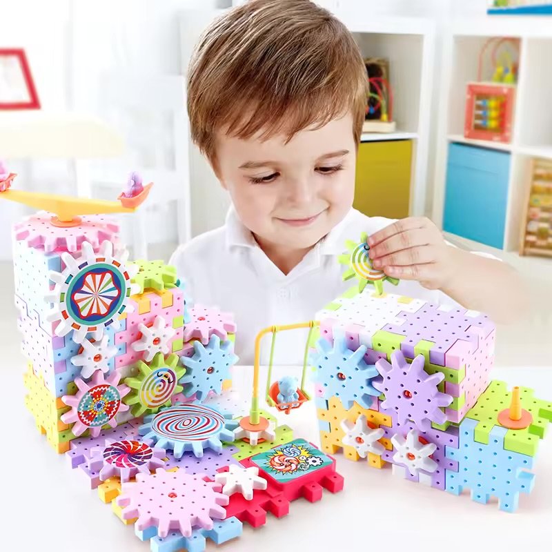 Electric Building Blocks 203PCS