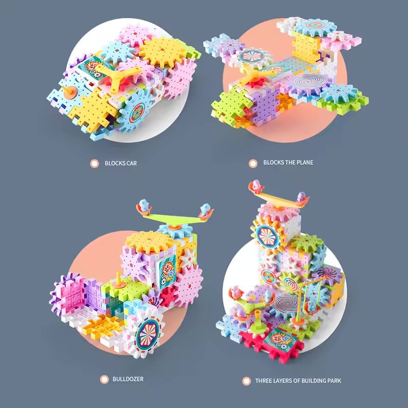 Electric Building Blocks 203PCS