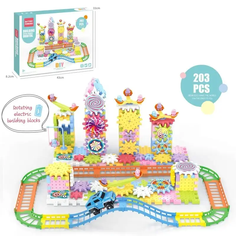 Electric Building Blocks 203PCS